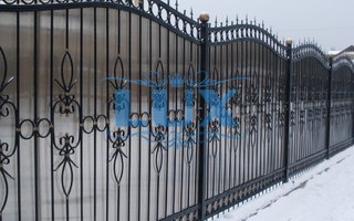 металлические заборы фото № 2