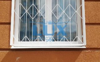 оконная решетка на двустворчатое окно