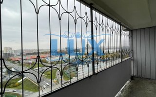 сварная балконная решетка с узорами